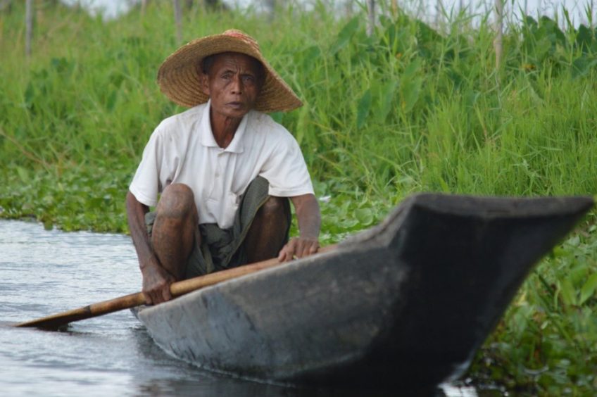 Chladná pohoda u jezera Inle